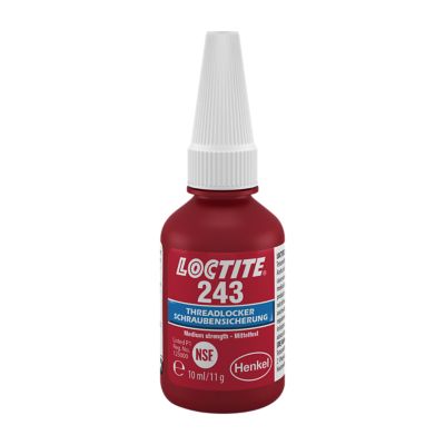 LOCTITE 243 Medium Strength THREADLOCK Best Ever Metal Adhesive 50 ML