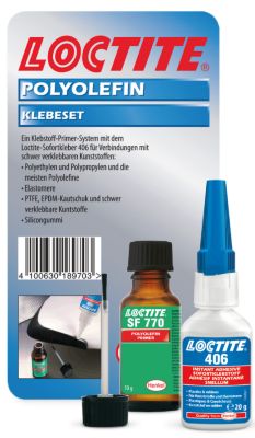 LOCTITE 406 / LOCTITE SF 770 KIT - Instant adhesive - Henkel Adhesives