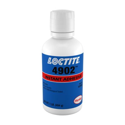 Henkel Loctite 4902 Flexible Cyanoacrylate Adhesive Clear 20 g Bottle