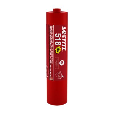 LOCTITE 518 Gasket Maker & Flange Sealant for Automotive: Anaerobic,  Medium-Strength, Non-Corrosive, Flexes with Movement, Solvent-Resistant |  Red, 6