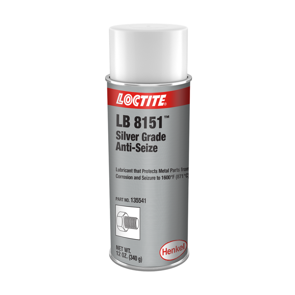 Loctite LB 8151 بخاخ مانع للتماسك درجة فضية