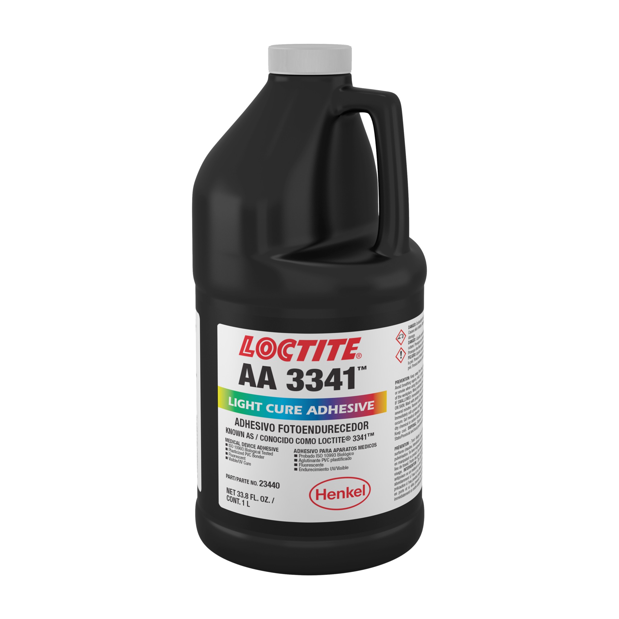 ロックタイト AA 3341 - ソフトPVC用、光硬化型アクリル系接着剤