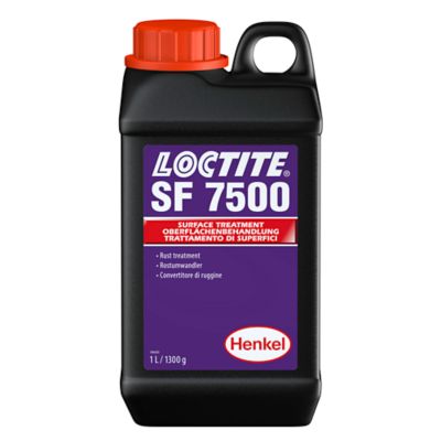 LOCTITE SF 7500 Blue/bluegreen, nontoxic, aqueous rust conversion