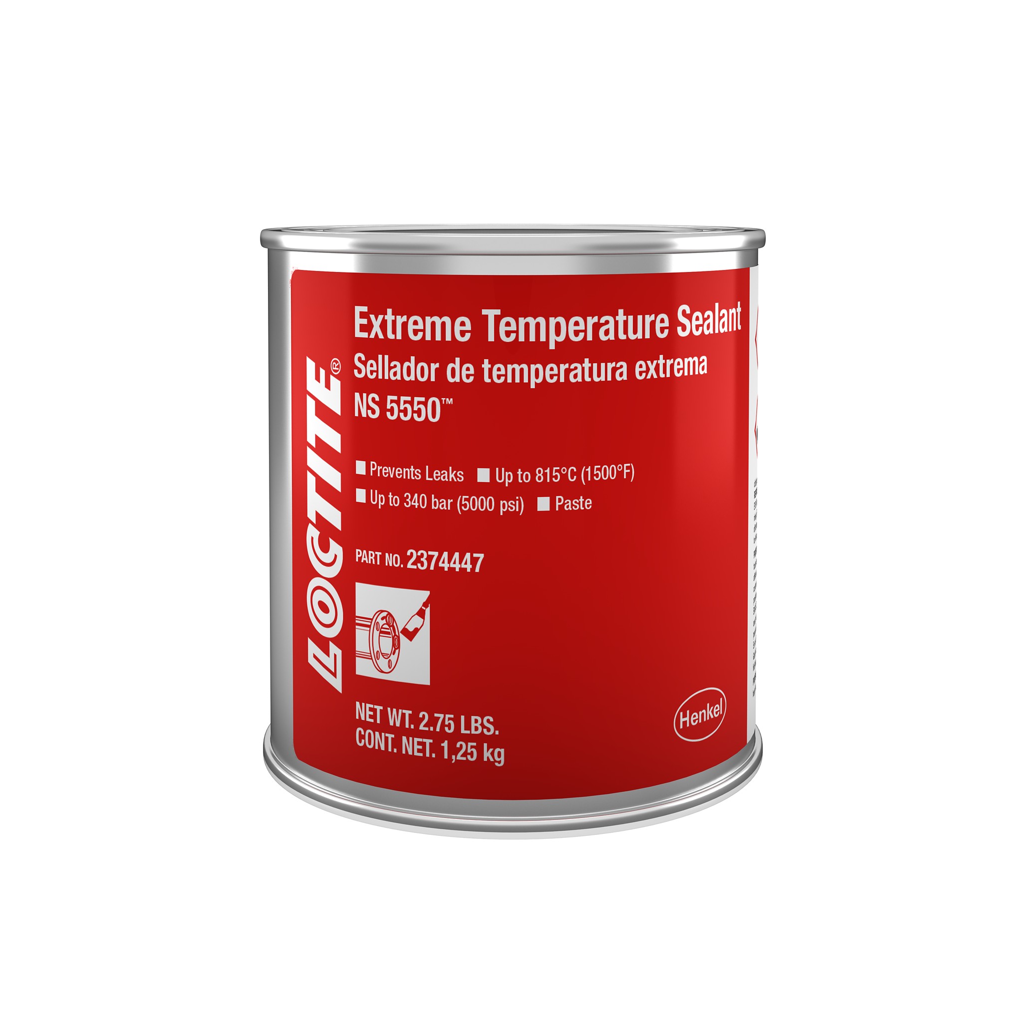 Salida hacia La Iglesia Regaño LOCTITE NS 5550 - Sellador para temperaturas extremas - Henkel Adhesives