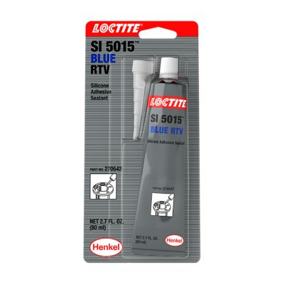 Henkel Loctite SI 595 RTV Silicone Adhesive Sealant Clear 80 mL Tube