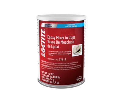 Loctite 21425 Fixmaster Fast Cure Epoxy, Mixer Cup - 4gm, 10 Cups