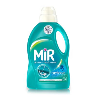 Mir | Lessive Mir Fraîcheur : pour tous les vêtements synthétiques et ...