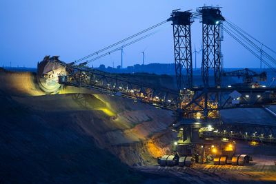 Maschinen für die Bergbau-Industrie