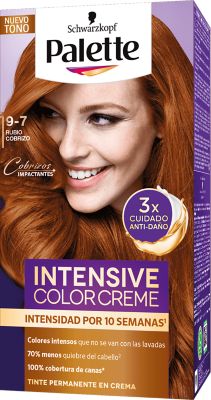 Tinte Palette Intensive Color Creme 9 7 Rubio Cobrizo
