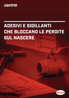 Adesivi e sigillanti per bloccare perdite