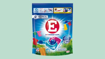 E 3+1 Power Caps Do kolorowych i ciemnych tkanin