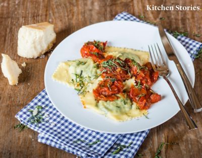 Pril | Spinach and ricotta ravioli