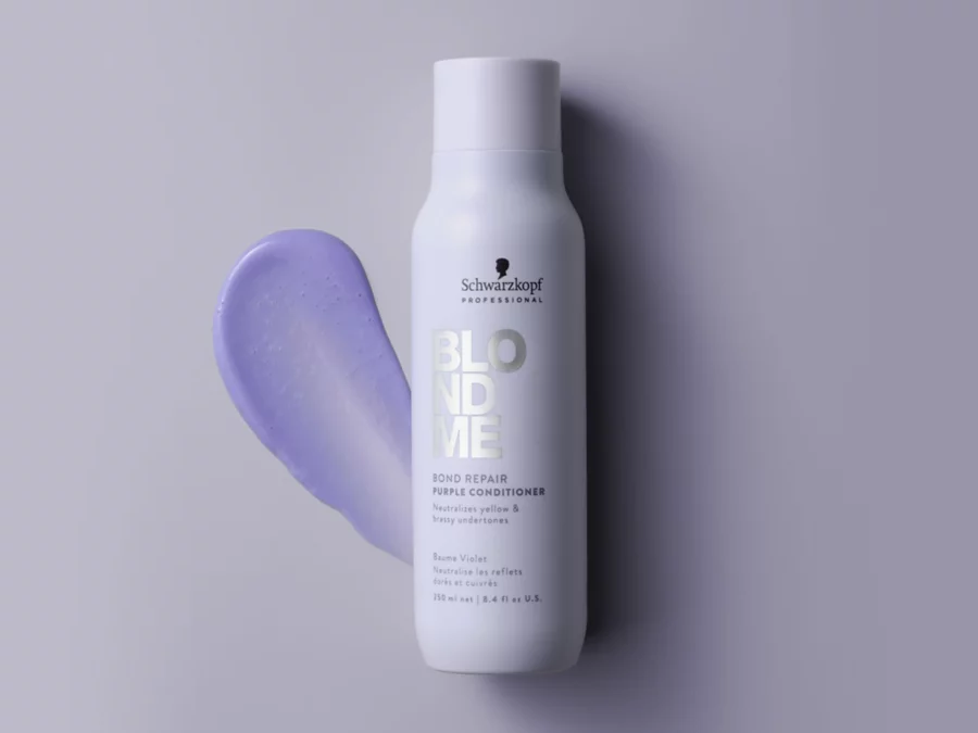 Schwarzkopf BLONDME Bond Repair Purple Conditioner 250ml – conditioner 250 ml | Schwarzkopf Professional haarverzorging