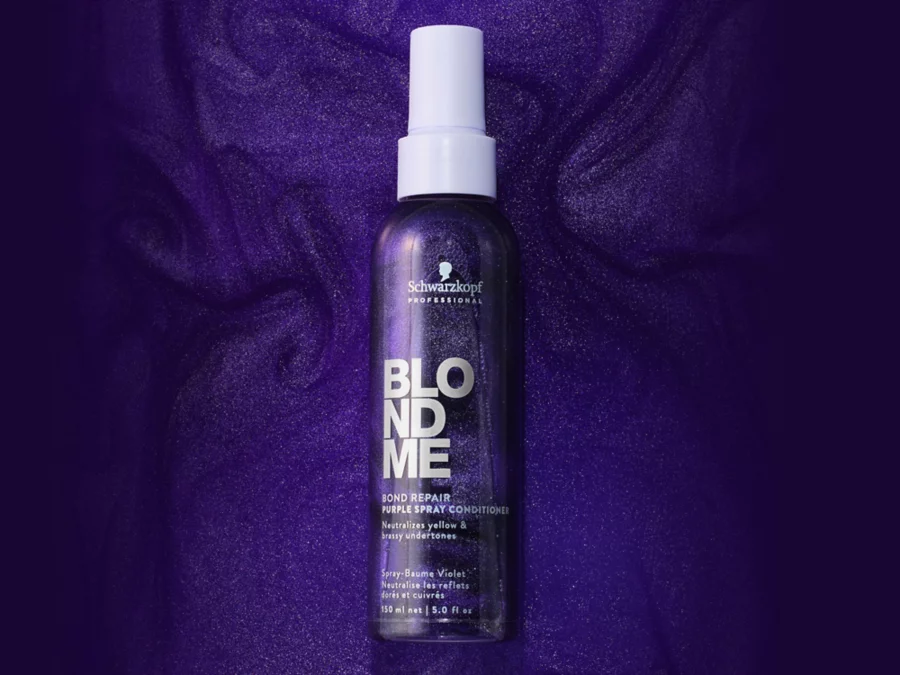 Schwarzkopf BLONDME Bond Repair Purple Spray Conditioner 150ml – leave-in 150 ml | Schwarzkopf Professional haarverzorging
