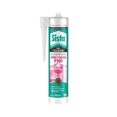 Sista Silicona Transparente 50 Ml