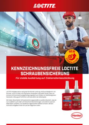 Informationsblatt kennzeichnungsfreie LOCTITE Schraubensicherung HS DACH AT