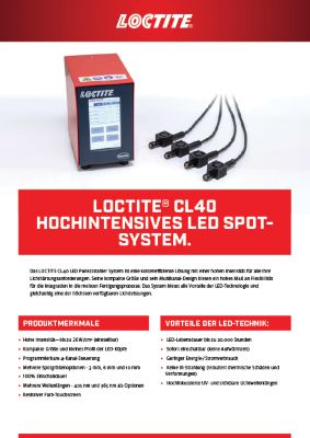 LOCTITE CL40 LED Punktstrahler System