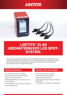 Produktinformationsblatt CL40LED AT