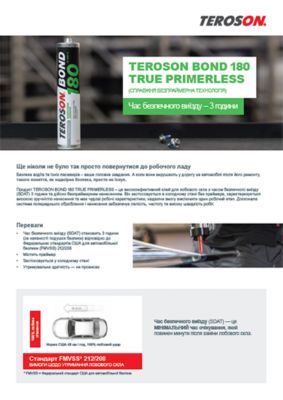 Листівка TEROSON BOND 180 TP