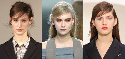 Trendy Hairstyles with Side Parting