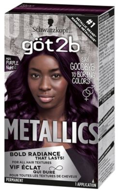 Got2b hair dye 2025 on dark hair