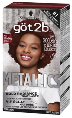 Schwarzkopf got2b Metallics Blue Charcoal Hair Color Review