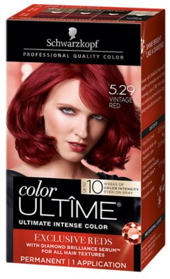 red hair care products