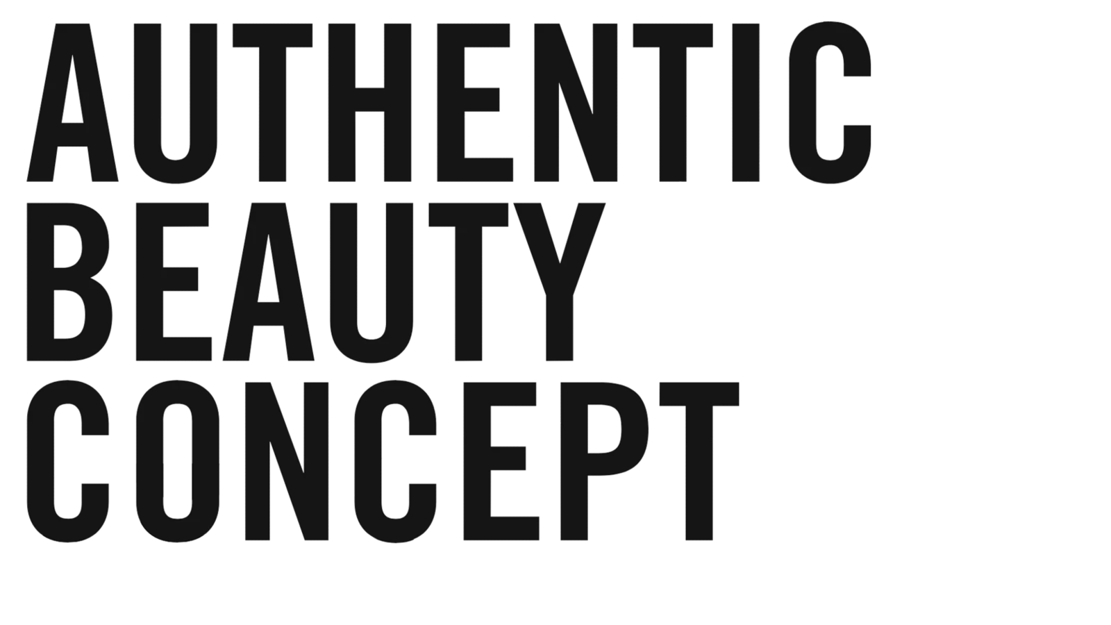 Authentic Beauty Concept logo boykot