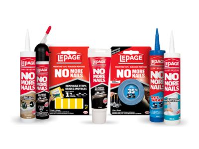 No More Nails Latex Construction Adhesives