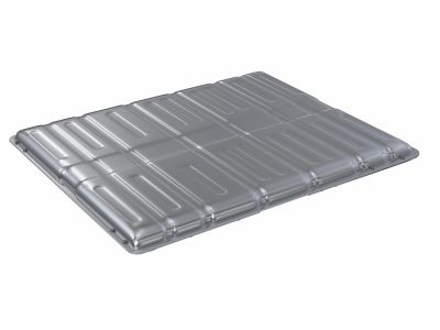Top cover of the aluminum casing for an EV battery pack