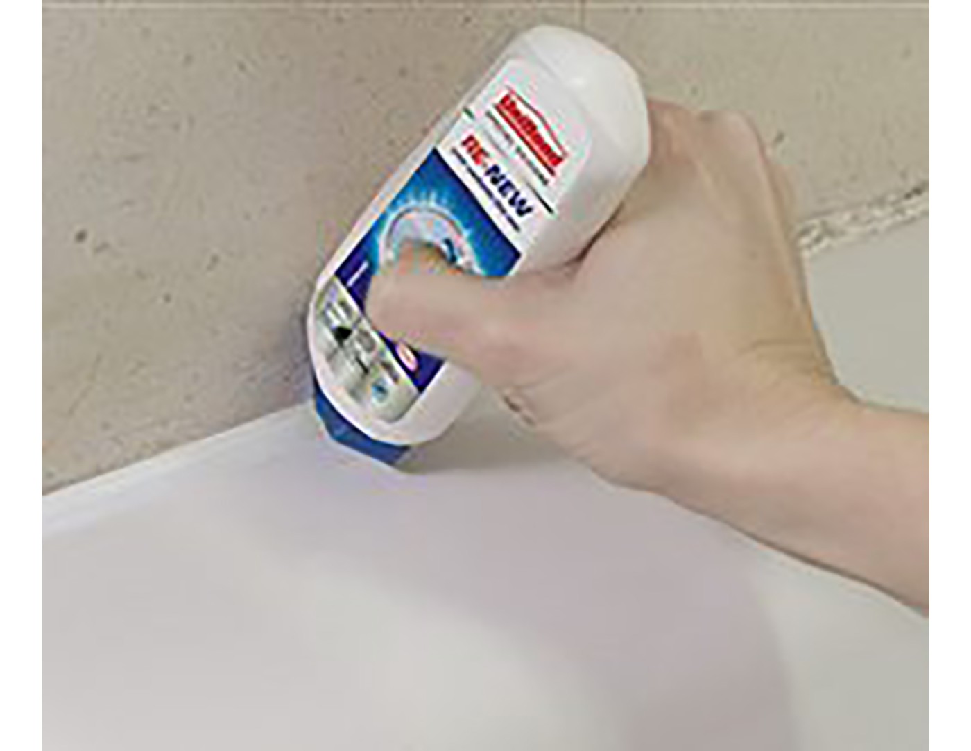 UniBond RENEW, White Silicone Sealant Kitchen & Bath, OneStep