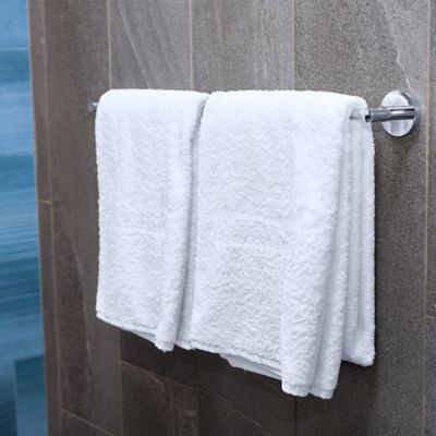 Attaching a towel bar