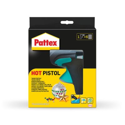 Pattex Комплект пистолет за горещо лепене