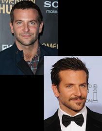 bradley cooper hair back