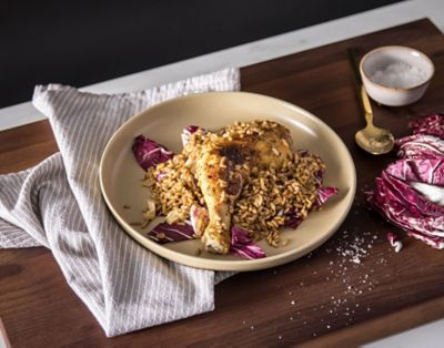 Pril | 5-ingredient braised chicken with spelt