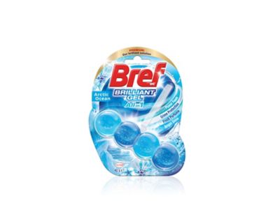 Bref Brilliant Gel All in 1 Arctic Ocean WC block with the scent of the  ocean 42 g - VMD parfumerie - drogerie