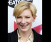 Cate Blanchett with short hairstyle