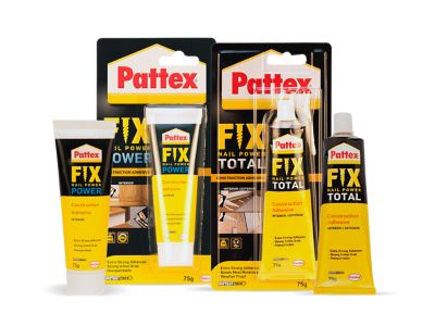 Pattex 828663Gluing Instead of Drilling Adhesive Strips, Yellow