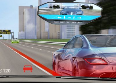 Digitalized mirrors provides more information that cannot be realized enough in terms of driving safety.