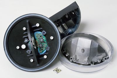 Disassembled LED electric vehicle headlamp