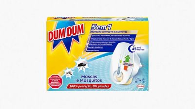 Dum Dum Elétrico Dupla Eficácia Moscas e Mosquitos