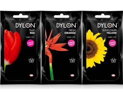 DYLON Fabric Dye for Hand Washing easy to use just pop into washing machine  and hey presto beautiful coloured garment, bedding or home decor item.