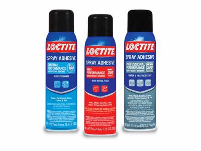  Loctite Adhesivo en aerosol de rendimiento profesional, 13.5  onzas, 6, lata : Todo lo demás