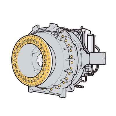 cutaway of a gearbox