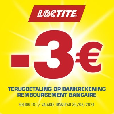 Cashback – Loctite 3 Euros