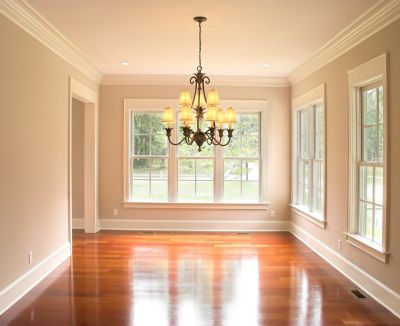 Add elegance to your home by installing crown moulding