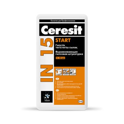Ceresit IN 15 Выравнивающая гипсовая штукатурка 