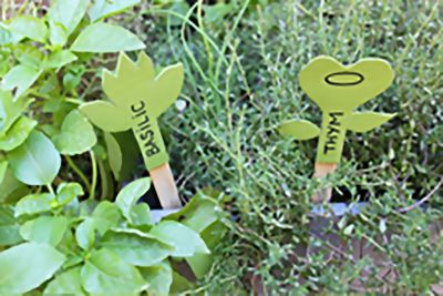 Crear etiquetas para tu jardín con NMC Original