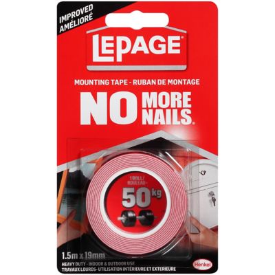 No More Nails® Heavy Duty Mounting Tape