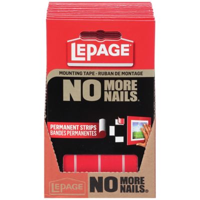 No More Nails® Permanent Tape Strips